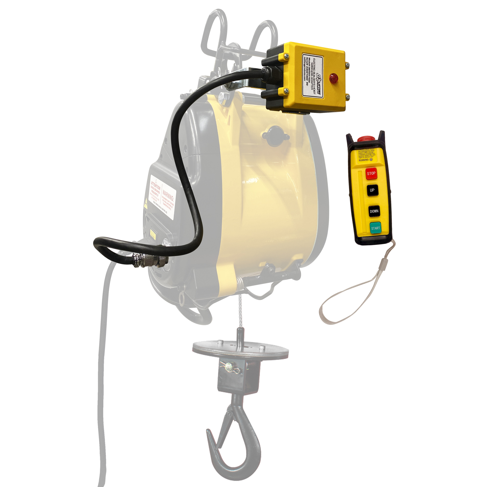 OZ Lifting Products, Wireless adapter for OBH500 (Must have serial number that starts with "T"), Model# OBHWA-T500